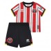 Maillot de foot Sheffield United Domicile vêtements enfant 2024-25 Manches Courtes (+ pantalon court)